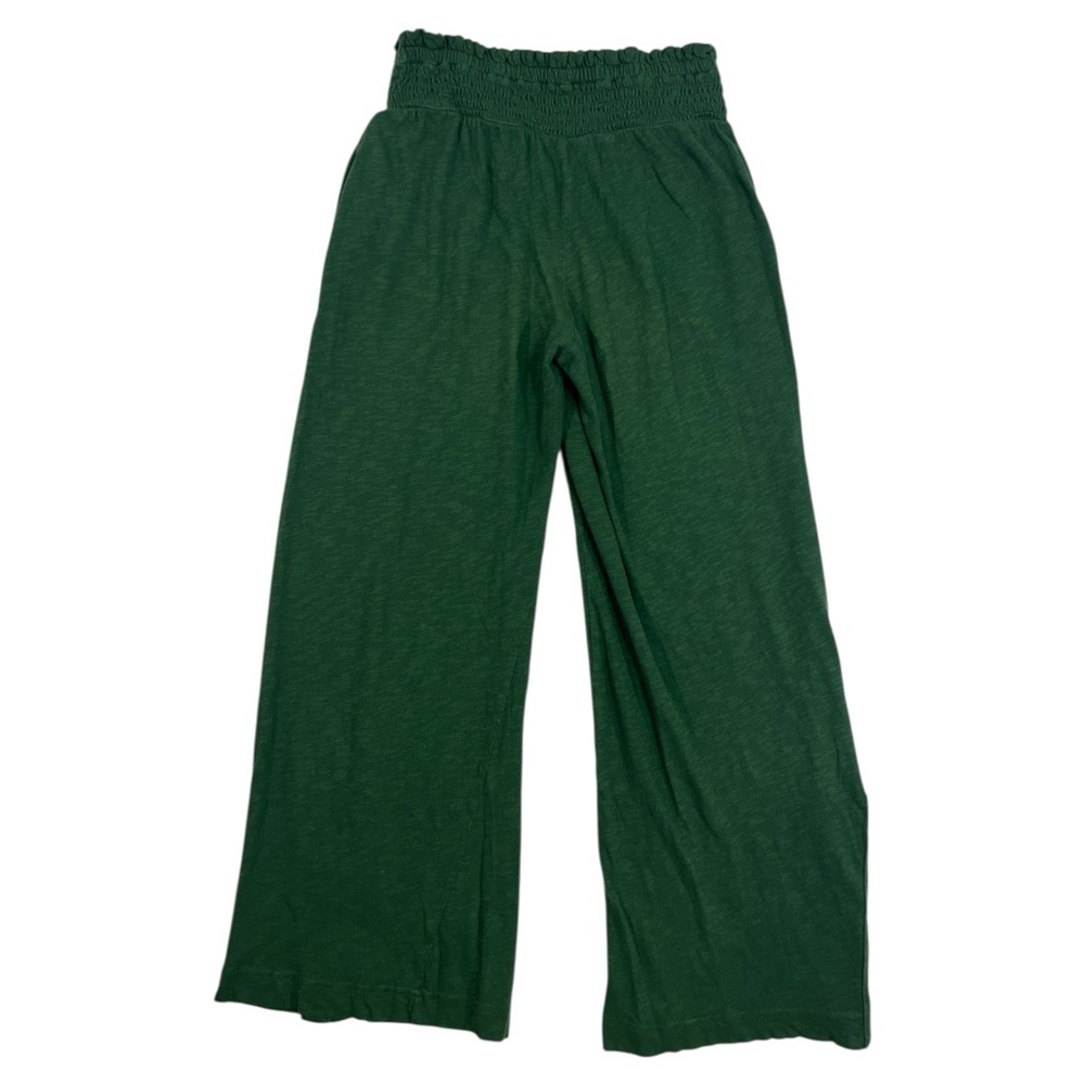 Free People Beach Keep It Cool Wide Leg Pant size Small in Green - Picture 6 of 7